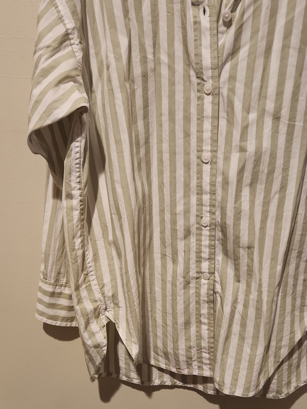 ❤️ J. CREW RELAXED FIT RELAXED COTTON POLIN BUTTON-UP SHIRT IN BOLD STRIPE, 2 - Picture 3 of 11